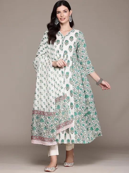 Cotton Petal Green