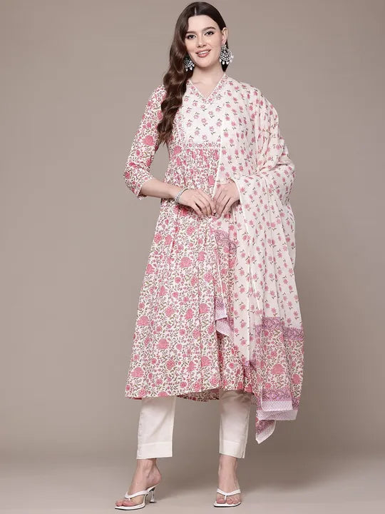 Cotton Petal Suit