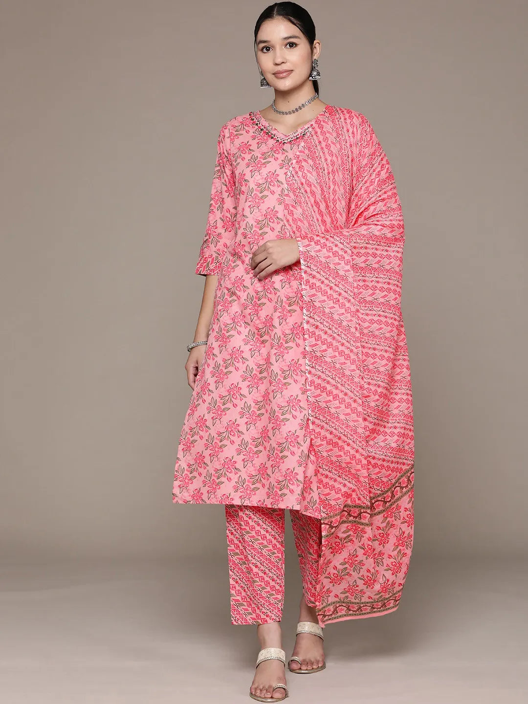 Coral Hues Suit