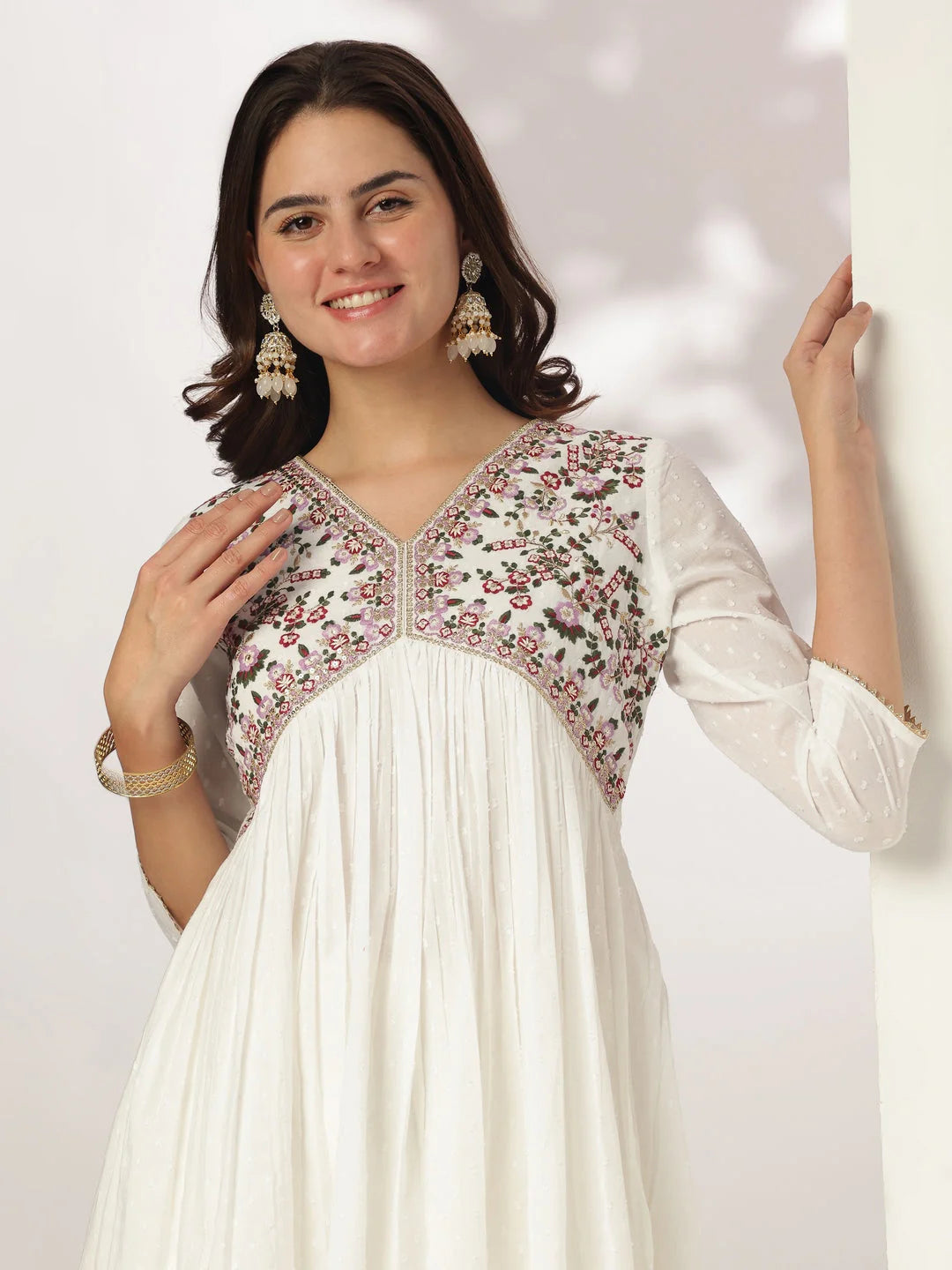 Badam Lassi Cotton Kurta Set