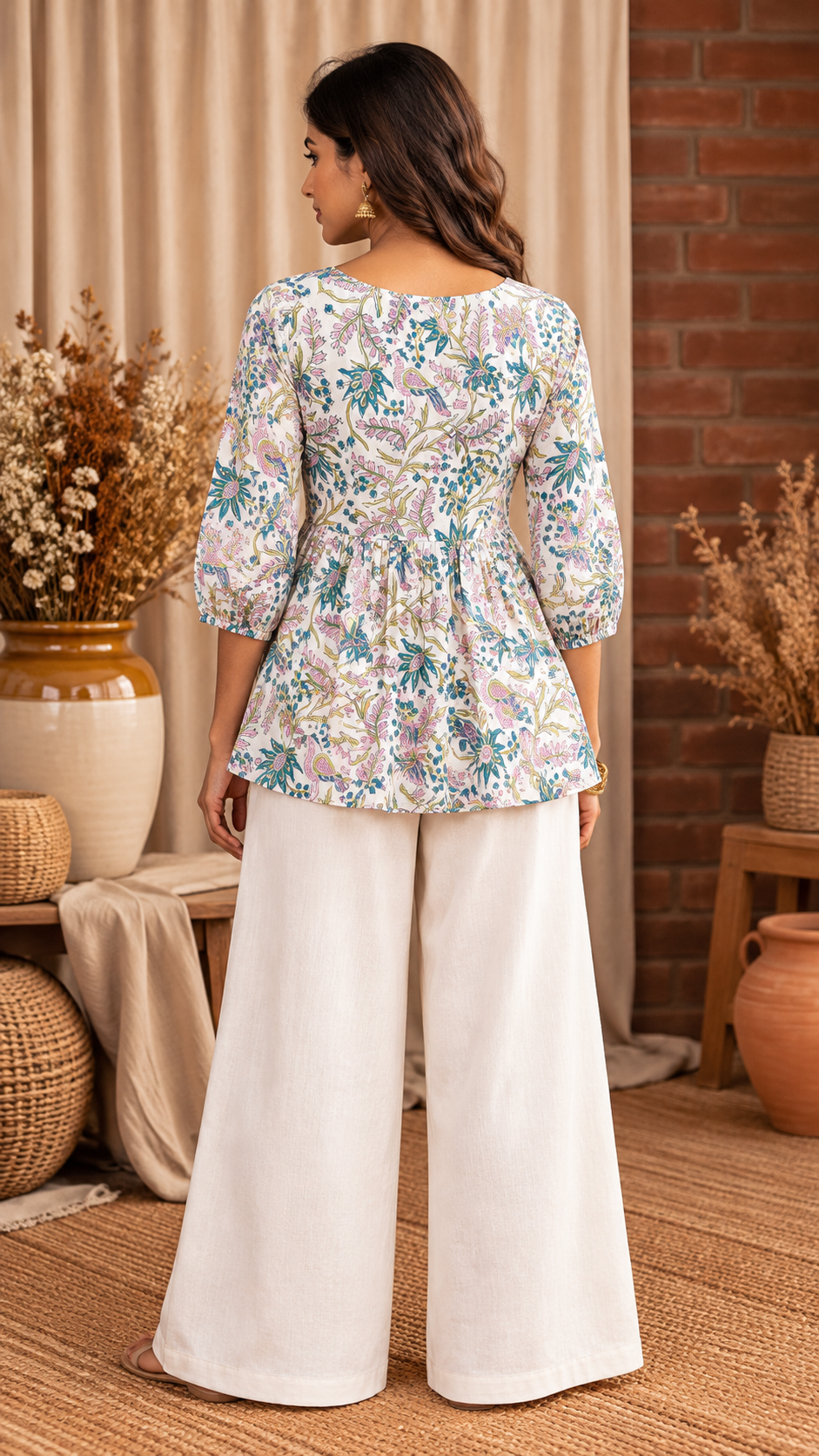 Sweet Pea Peplum Top