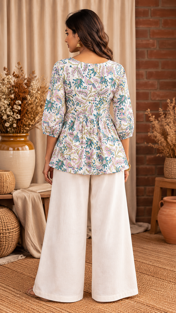 Sweet Pea Peplum Top