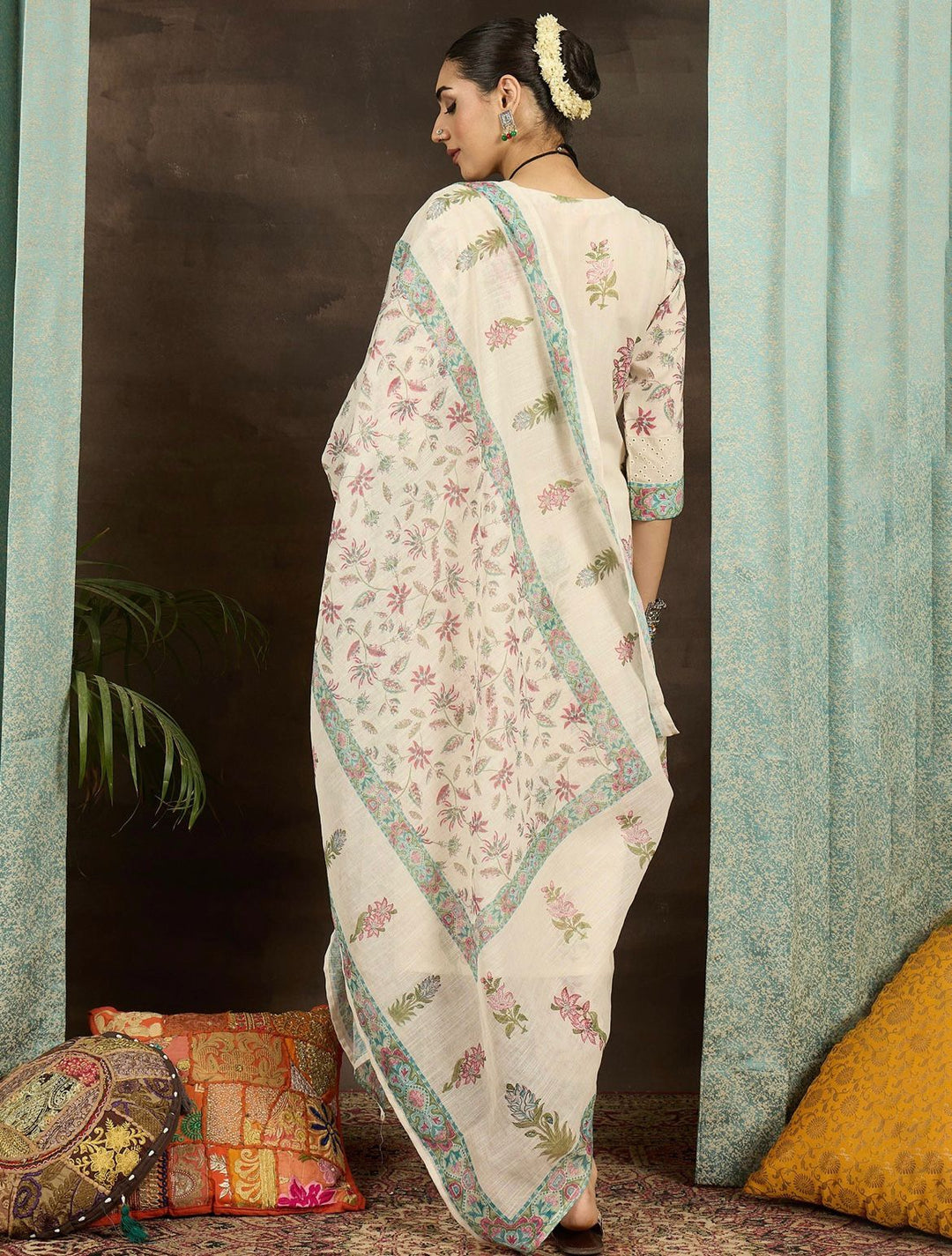 Ivory Coconut Candy Kurta Set