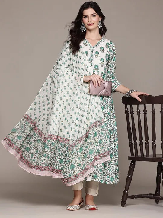 Cotton Petal Green