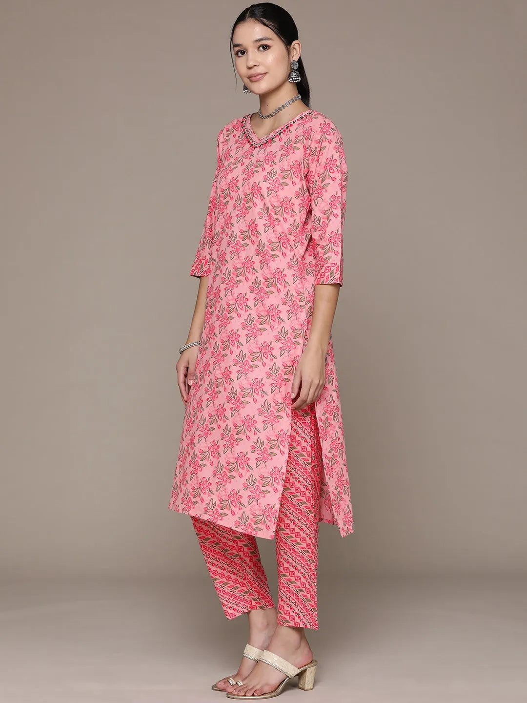 Coral Hues Suit
