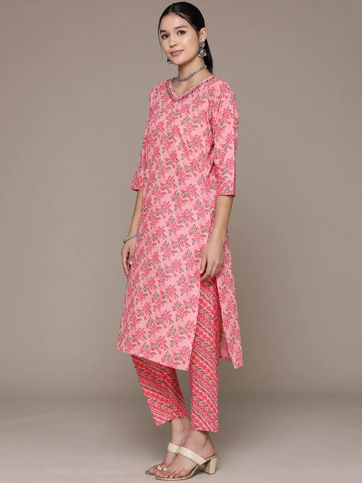 Coral Hues Suit