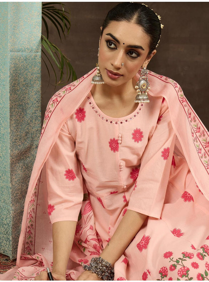 Strawberry Halwa Kurta Set