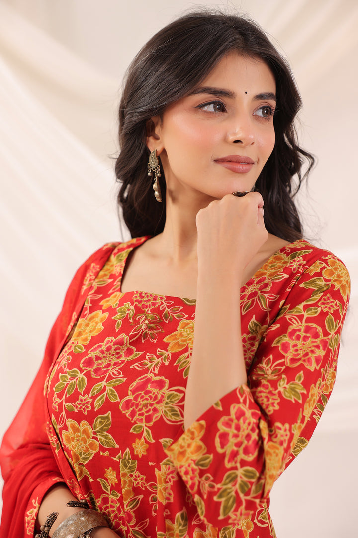 Agni Anarkali Set
