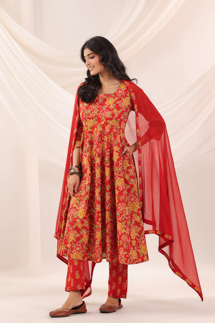 Agni Anarkali Set