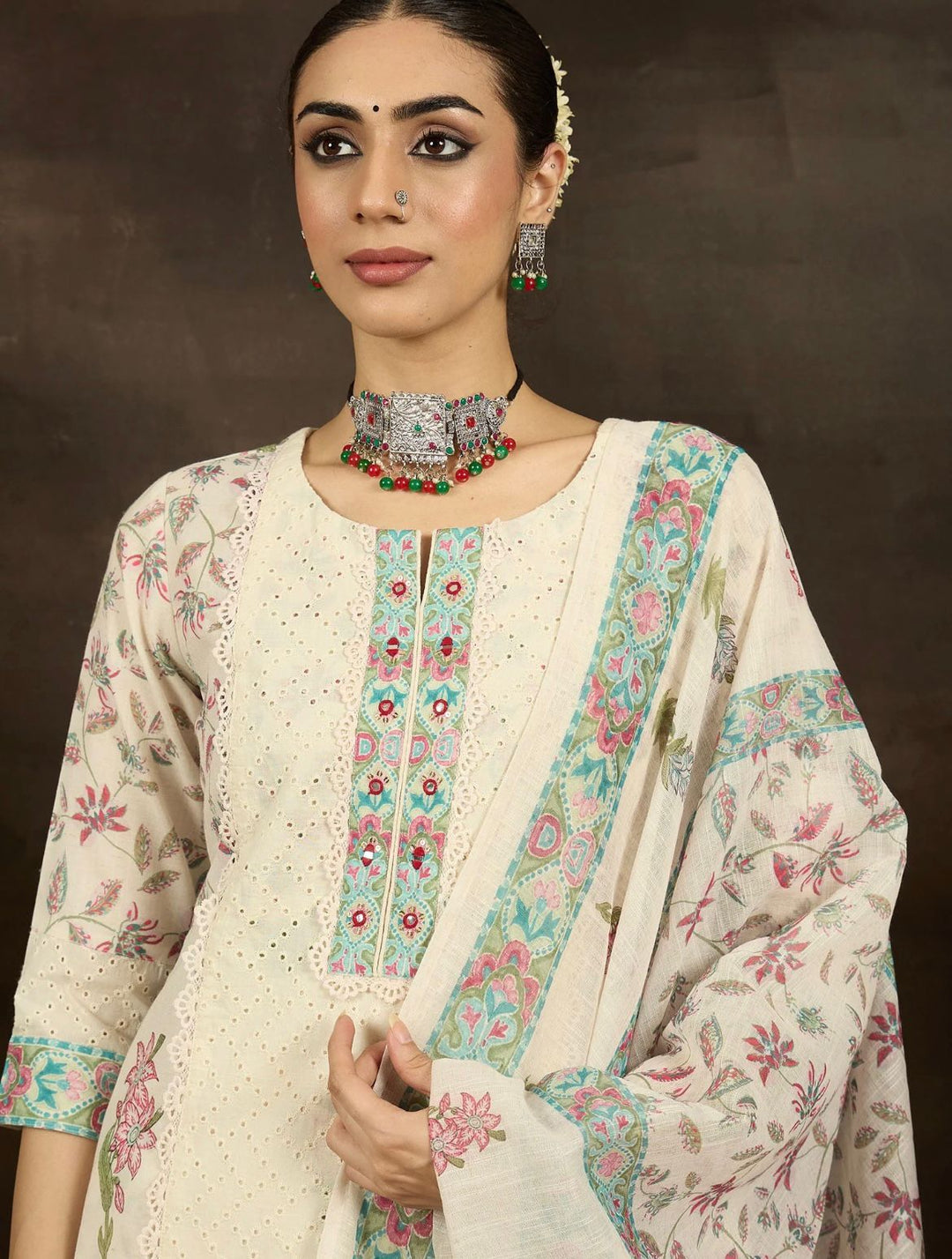 Ivory Coconut Candy Kurta Set
