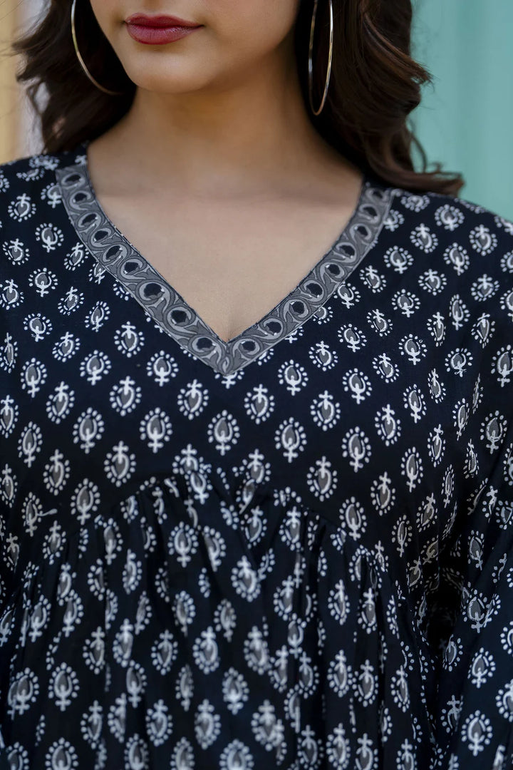 Peplum Top in Kajal Luxe